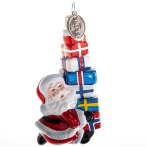 NISSE M/ NORDISKE GAVER 8 CM